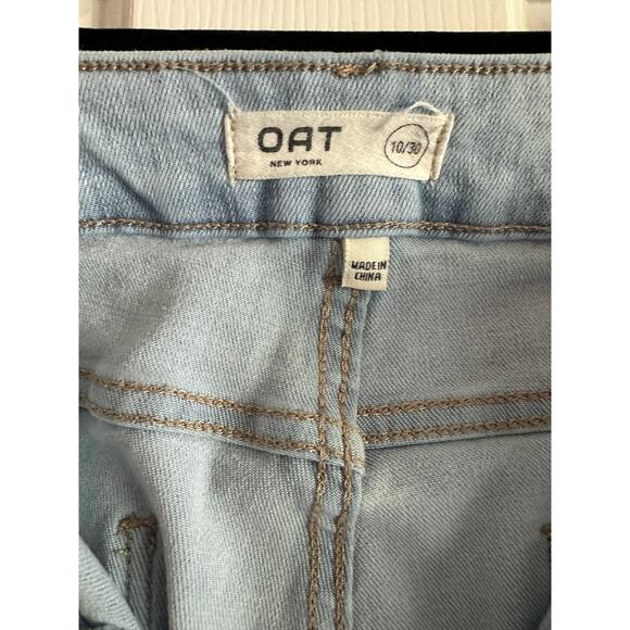OAT New York Nordstroms High Waist Straight-Leg Jeans Size 30 - Picture 6 of 9